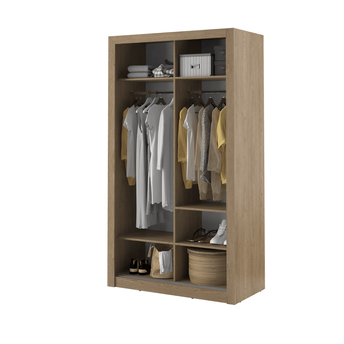 Arti 6 - 2 Sliding Door Wardrobe 120cm