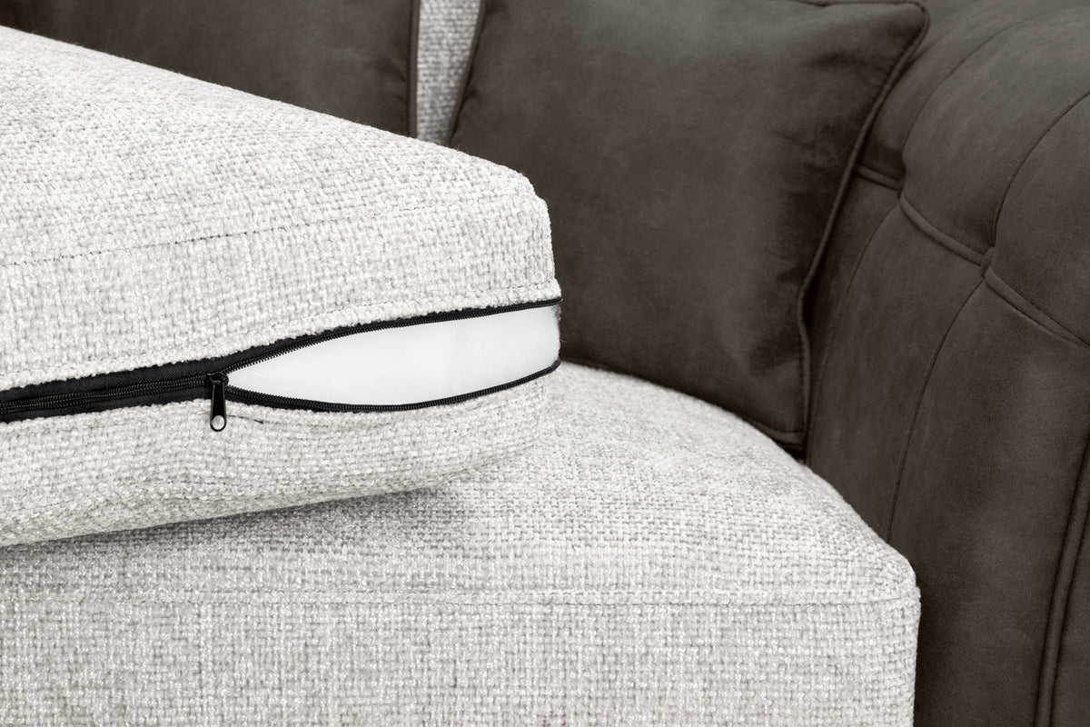Isabella Sofa | Grey Large High-Back Corner | 275 x 275 CM